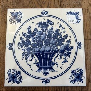 Delft Hand Painted in Holland Tile